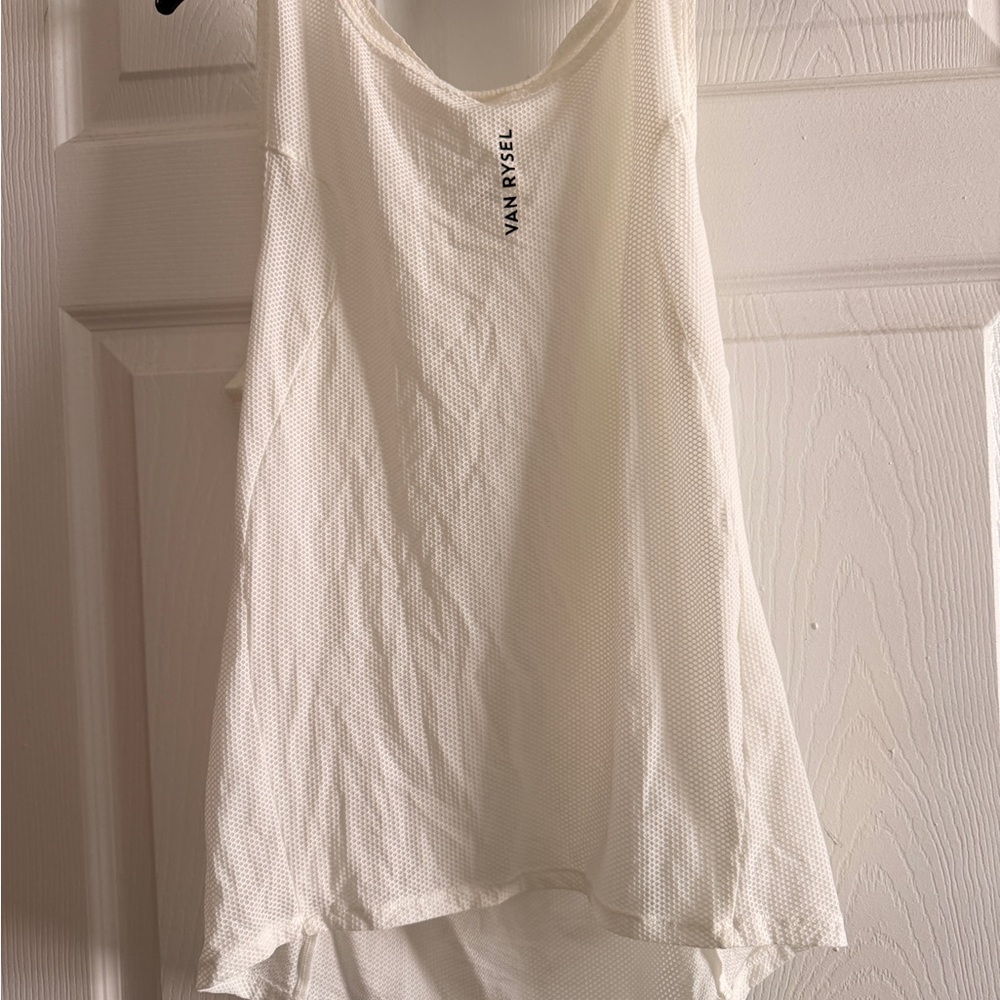 Van Rysel off white Mesh Tank Top